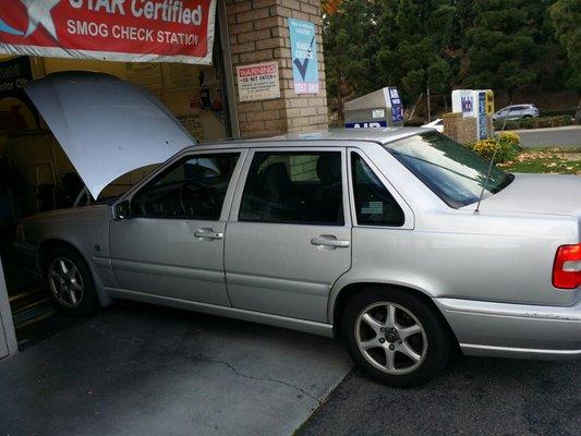 My 1999 Volvo S70 with 136000 miles on it