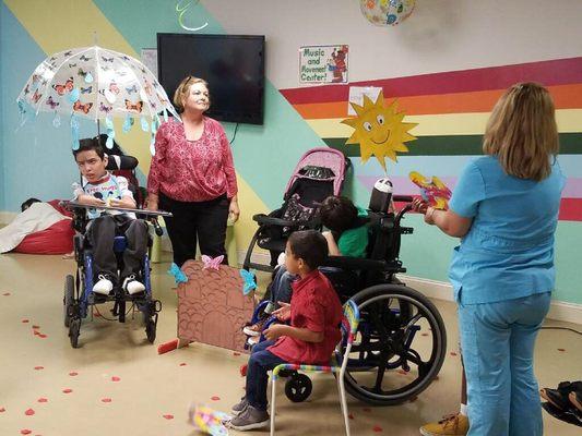 Prescribed pediatric extended care center that offers nursing and rehabilitation services for newborns up to the age to 21 years old.