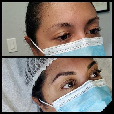 Can you tell what's microblading and what's hair?