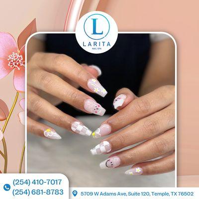 Let us catch up with your vibe, especially during summer. 
We will fulfill what's missing in your beautiful nails.