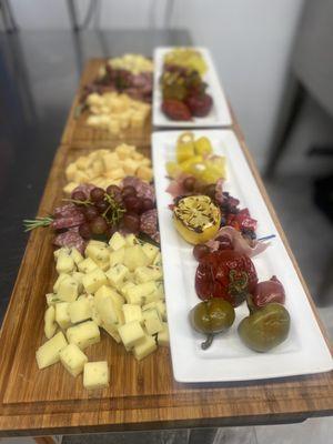 Charcuterie appetizer