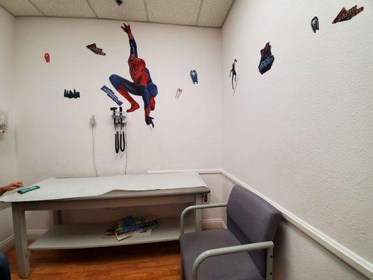 Spiderman room