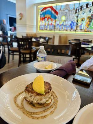 Lump Crab Cakes - One Cake