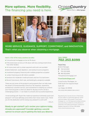 More mortgage options to help with your home buying.