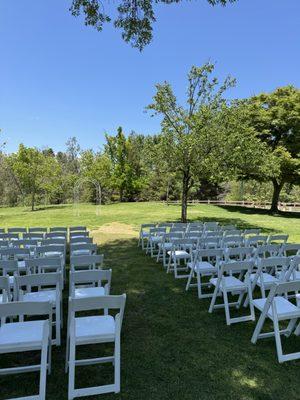 Santa Susanna "Duck Park" Wedding.