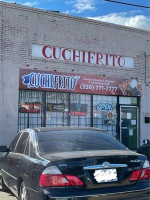 Outside Cuchifrito