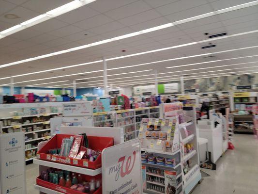 Inside drugstore