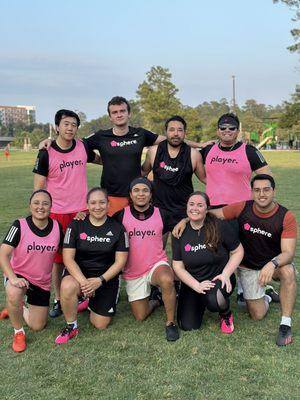 Fun soccer group gets together on Tuesdays and Thursdays at 6:30 come out and join!