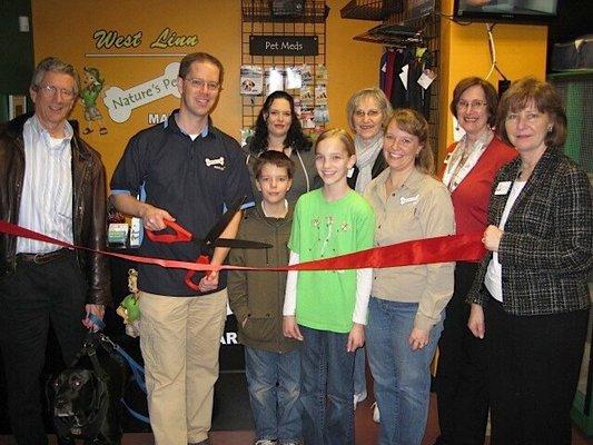 Ribbon cutting in May of 2011