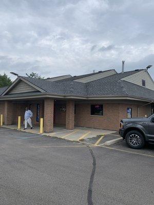 View of restaurant from outside