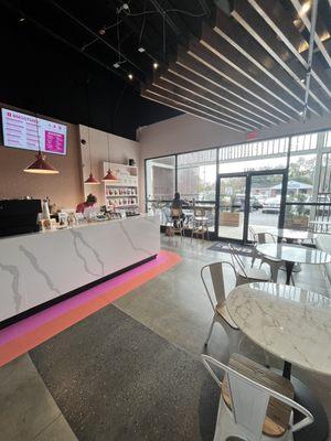 Ordering Counter and Dining Area