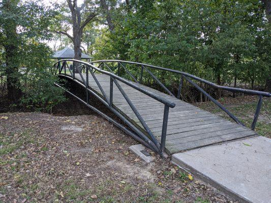 Bridge at Haikey Creek Park, Broken Arrow