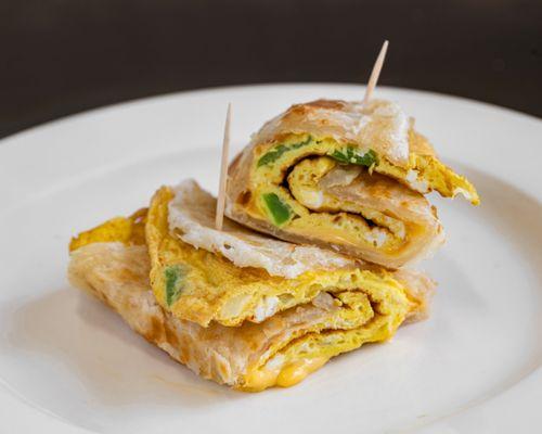 Desi Omelet Roll