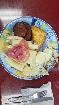 Yuca y Huevos