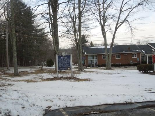 Andover Historical Marker