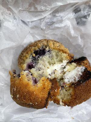 This is obviosuly a blueberry muffin and not a corn muffin.