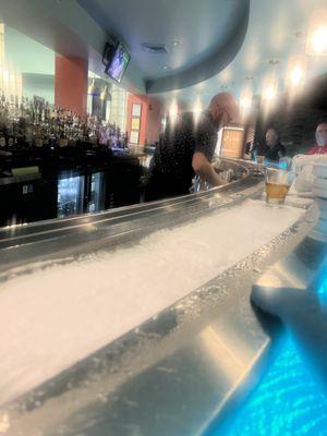 Such a cool bar . Ice ice baby ! Such a cool restaurant