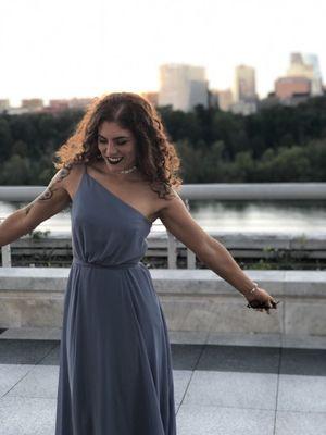 The after photos of our date at the Kennedy Center