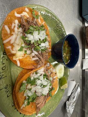 Birria tacos