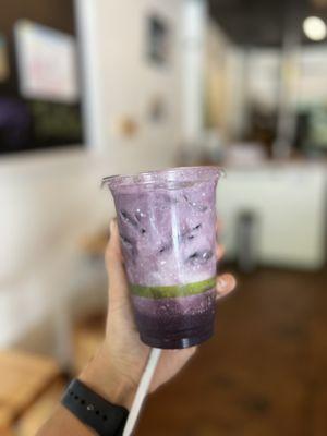 Taro UBE latte