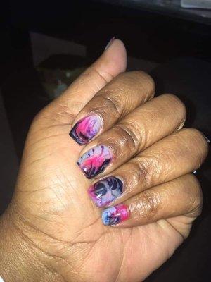 Hard gel set