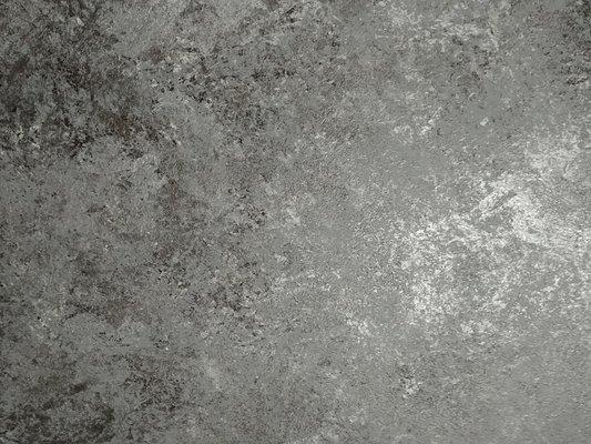 Silver metallic countertop