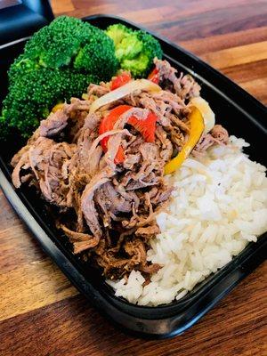 Shredded Beef Bowl