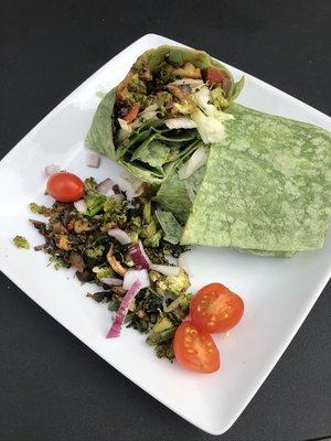 Vegan French  burrito