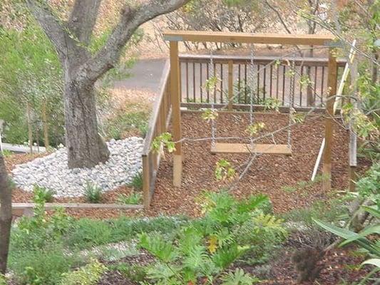 Custom built Swing and Landscape