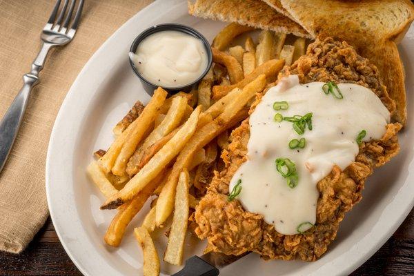 Kickin Chicken Fried Steak