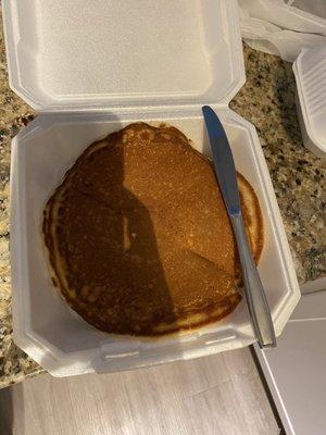 Huge pancake!