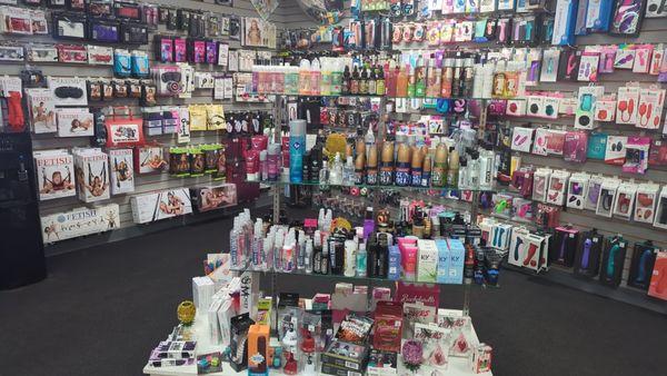 Many choices of lube here. Flavored, water based, silicone based & some hybrids too