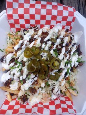 Carne asada fries