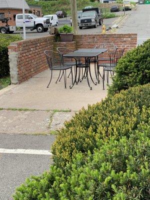 Outdoor seating