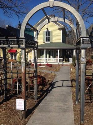 Beautiful grounds of the tasting room