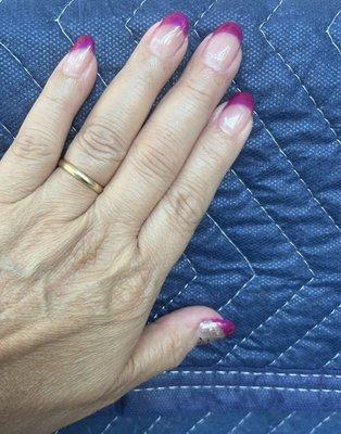 Another beautiful manicure by Heather. Thank you