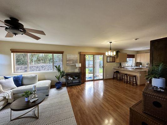 Staging at its best! Thank you LOCATIONS Mililani. See Rose & Darryl for all your Real Estate needs.