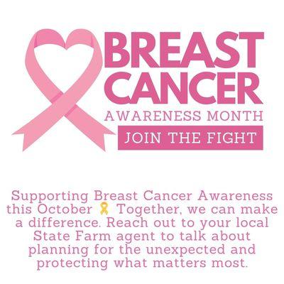 Supporting Breast Cancer Awareness this October  Let's wear pink and spread awareness. #PinkOctober