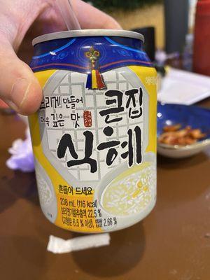 korean rice juice (sikhye)