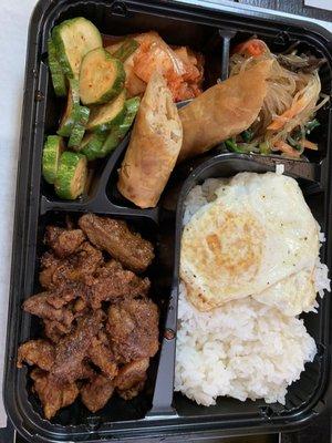 Spicy pork box