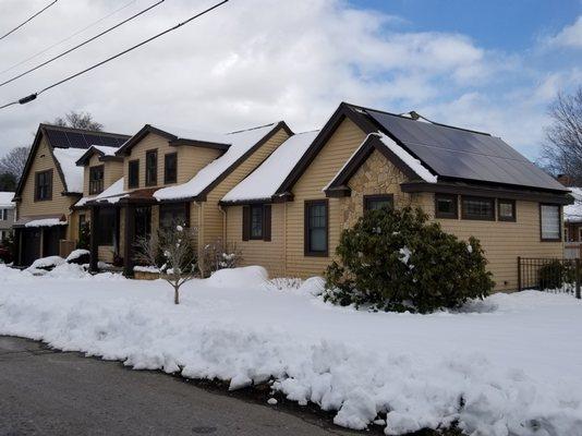 We can provide the best solar installation snow, rain or shine! - Revolusun, Burlington, Massachusetts