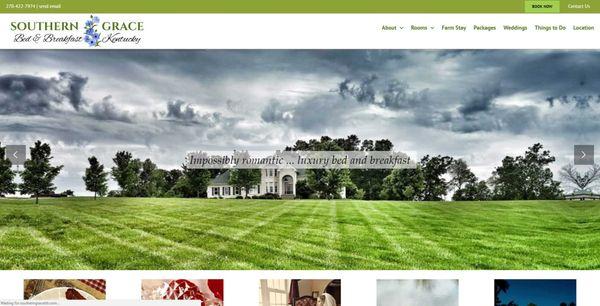 Southern Grace B & B SEO project.