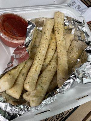 Garlic bread sticks