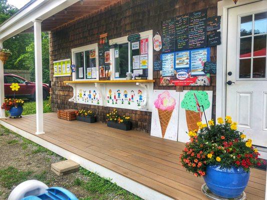 Sweet Treats Ice Cream Shop Front