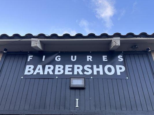 Barbershop Front Sign