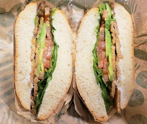 TTLA (vegan) - the only sandwich here worth getting