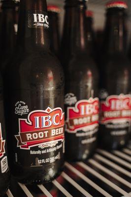 Bottled Sodas - IBC Cream Soda, Root Beer and Coca-cola