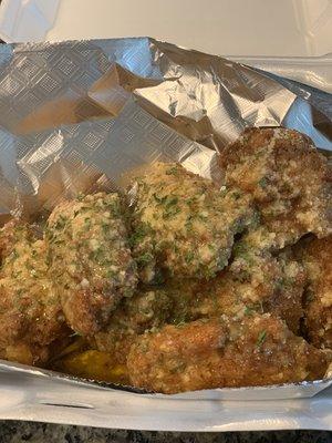 Garlic Parmesan Wings