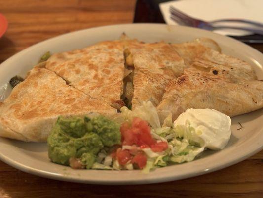 Fajita quesadilla