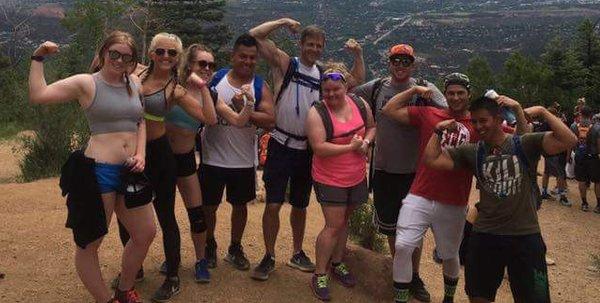 303 Active conquered the Manitou Incline 2017